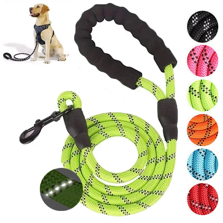 1.5M Pet Dog Collar Traction Rope Leash Reflective Walking Dog Harness Belt Training Durable Nylon Rope Leashes Dogs Accessories
1.5M Pet Dog Collar Traction Rope Leash Reflective Walking Dog Harness Belt Training Durable Nylon Rope Leashes Dogs Accessories