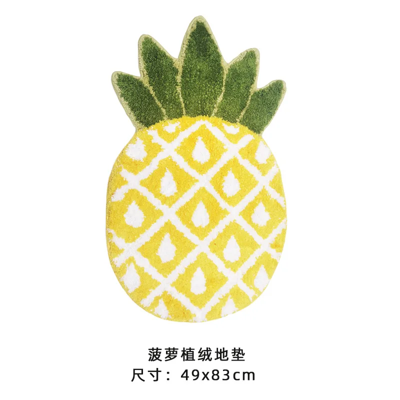 2023 carpet floor mat, bathroom anti-skid mat, bedroom absorbent Fruit cartoon pineapple
2023 carpet floor mat, bathroom anti-skid mat, bedroom absorbent Fruit cartoon pineapple