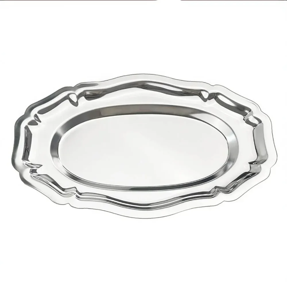 Зеркальный поднос для торта из нержавеющей стали
Зеркальный поднос для торта из нержавеющей стали