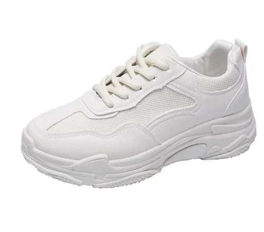 NEW2022 White Women Shoes New Chunky Sneakers For Women Lace-Up White Vulcanize Shoes Casual Fashion Dad Shoes Platform
NEW2022 White Women Shoes New Chunky Sneakers For Women Lace-Up White Vulcanize Shoes Casual Fashion Dad Shoes Platform