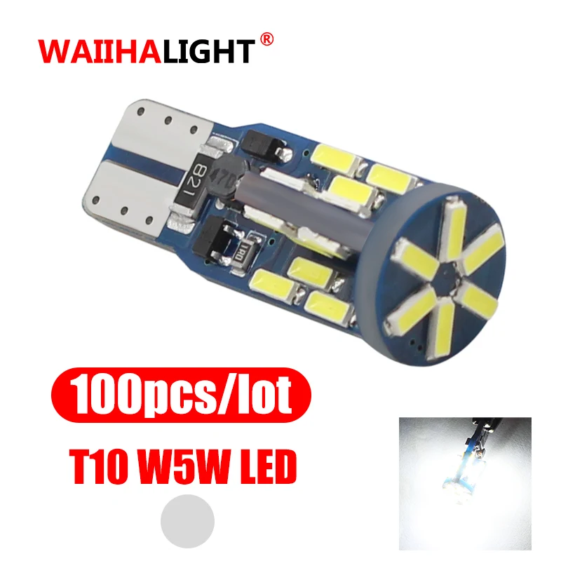 100 шт. W5W светодиодный T10 светодиодный светильник Canbus 4014 30SMD для парковки автомобиля позиционный светильник s внутренняя карта купольный светильник 12V белый авто лампа 6500K
100 шт. W5W светодиодный T10 светодиодный светильник Canbus 4014 30SMD для парковки автомобиля позиционный светильник s внутренняя карта купольный светильник 12V белый авто лампа 6500K