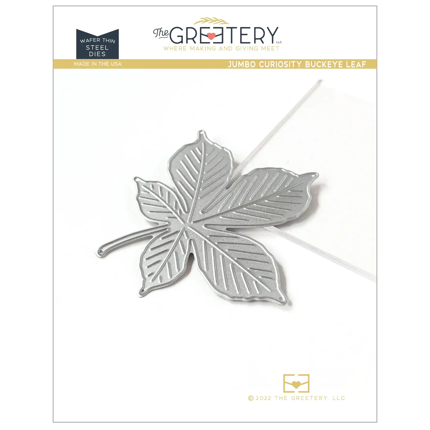 Jumbo Curiosity Buckeye Leaf Metal Cutting Dies Stencils Fordiy Scrapbooking Decorative Embossing Handcraft Die Cutting Template
Jumbo Curiosity Buckeye Leaf Metal Cutting Dies Stencils Fordiy Scrapbooking Decorative Embossing Handcraft Die Cutting Template