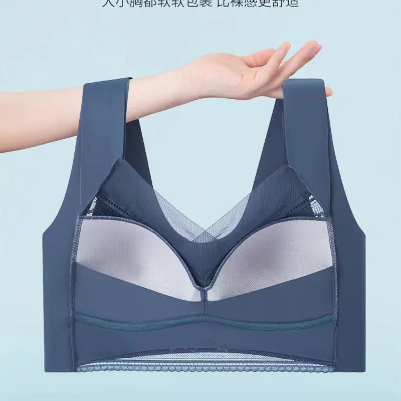 Latex Bra Seamless Bras for Women Underwear BH Push Up Bralette with Pad Vest Top Bra Plus Size Female Bra Bralette 5XL 6xl
Latex Bra Seamless Bras for Women Underwear BH Push Up Bralette with Pad Vest Top Bra Plus Size Female Bra Bralette 5XL 6xl