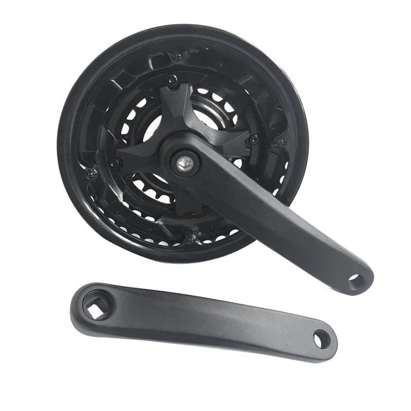 24/34/42T Bicycle Crankset Bicycle Crank Set 170Mm Tooth Plate Square Hole Bike Sprocket Bike Parts Black
24/34/42T Bicycle Crankset Bicycle Crank Set 170Mm Tooth Plate Square Hole Bike Sprocket Bike Parts Black