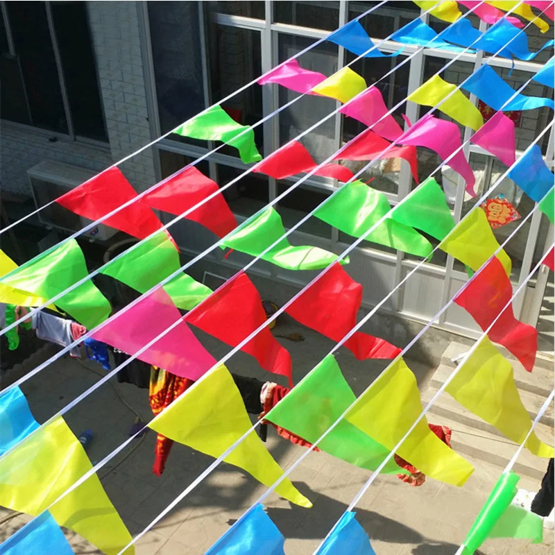 Colorful Flags 50 Meters Handmade Fabric Bunting Flags Birthday Wedding Festival Pennant String Banner Buntings Decor
Colorful Flags 50 Meters Handmade Fabric Bunting Flags Birthday Wedding Festival Pennant String Banner Buntings Decor