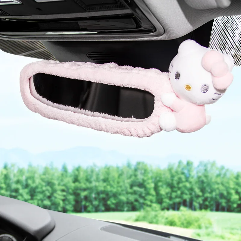 Kawaii Sanrio Car Reversing Mirror Cover Cute Hellokittys Cartoon Reversing Mirror Cover Decorative Plush Toy for Girls Gift
Kawaii Sanrio Car Reversing Mirror Cover Cute Hellokittys Cartoon Reversing Mirror Cover Decorative Plush Toy for Girls Gift