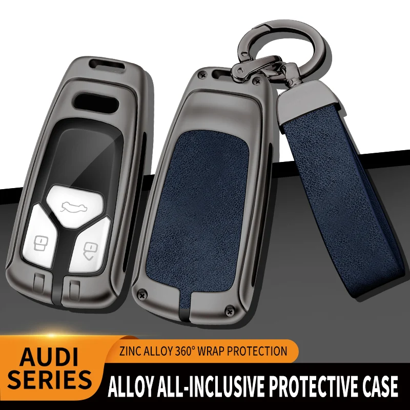Brand New Zinc Alloy Leather+TPU Key Chain Car Remote Key Bag For Audi A4 B9 A5 A6 8S 8W Q5 Q7 4M S4 S5 S7 TT TTS TFSI RS
Brand New Zinc Alloy Leather+TPU Key Chain Car Remote Key Bag For Audi A4 B9 A5 A6 8S 8W Q5 Q7 4M S4 S5 S7 TT TTS TFSI RS