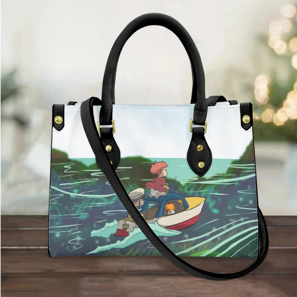 FORUDESIGNS Women's Shoulder Bag Spirited Away Totoro Anime Design Tote Bags For Teen Girls Leather Zip Handbags Shopping
FORUDESIGNS Women's Shoulder Bag Spirited Away Totoro Anime Design Tote Bags For Teen Girls Leather Zip Handbags Shopping