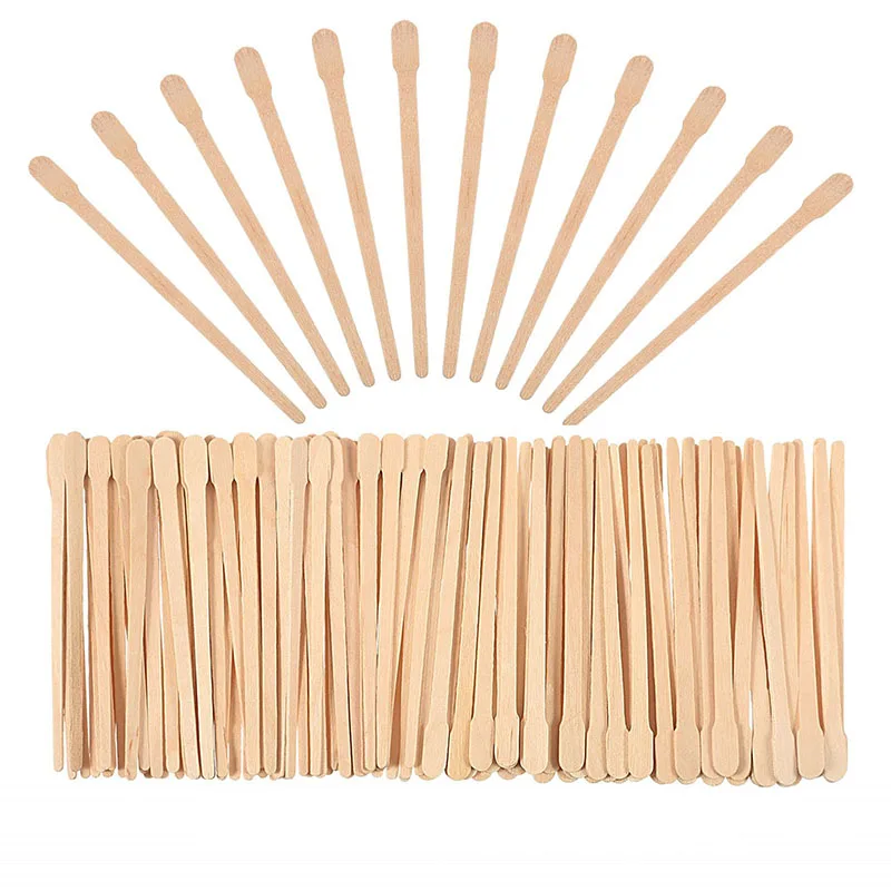 100PCS Woman Wooden Body Hair Removal Sticks Wax Waxing Disposable Sticks Beauty Toiletry Kits Wood Tongue Depressor Spatula
100PCS Woman Wooden Body Hair Removal Sticks Wax Waxing Disposable Sticks Beauty Toiletry Kits Wood Tongue Depressor Spatula