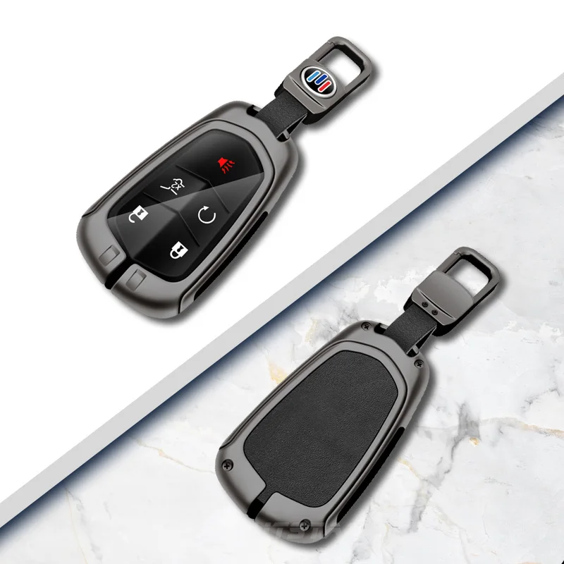 Zinc Alloy+Leather Car Key Cover Case Shell For Cadillac ATS CT6 CTS CT4 XT4 DTS XT5 XT6 Escalade ESV SRX STS ELR Key Protector
Zinc Alloy+Leather Car Key Cover Case Shell For Cadillac ATS CT6 CTS CT4 XT4 DTS XT5 XT6 Escalade ESV SRX STS ELR Key Protector