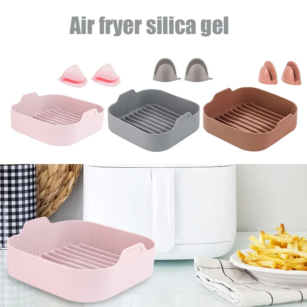 Air Fryers Basket with 2pcs Gloves Nonstick Pans Heat-insulation Waterproof for Family Baking Camping Barbecue Gadgets
Air Fryers Basket with 2pcs Gloves Nonstick Pans Heat-insulation Waterproof for Family Baking Camping Barbecue Gadgets