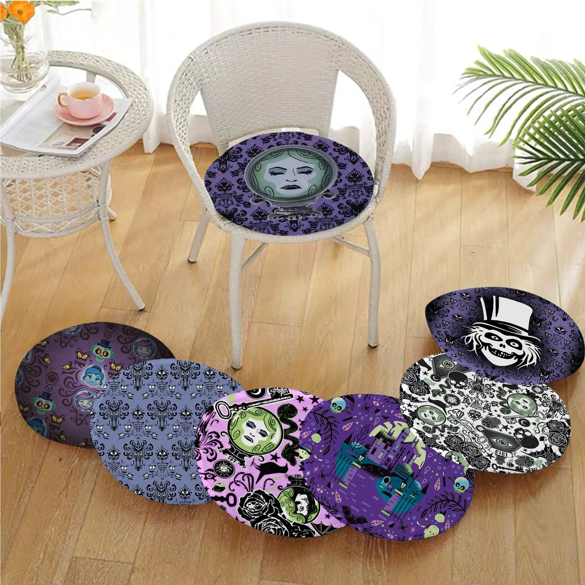 Disney Haunted Mansion Art Chair Mat Soft Pad Seat Cushion For Dining Patio Home Office Indoor Outdoor Garden Buttocks Pad
Disney Haunted Mansion Art Chair Mat Soft Pad Seat Cushion For Dining Patio Home Office Indoor Outdoor Garden Buttocks Pad