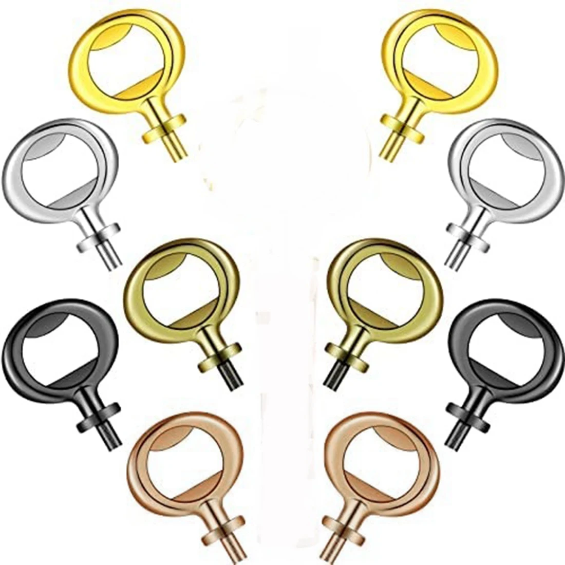 10 Pieces Bottle Opener Inserts Kit Bottle Opener Hardware Insert Beer Opener for Wedding DIY Craft Wood Turning Project
10 Pieces Bottle Opener Inserts Kit Bottle Opener Hardware Insert Beer Opener for Wedding DIY Craft Wood Turning Project