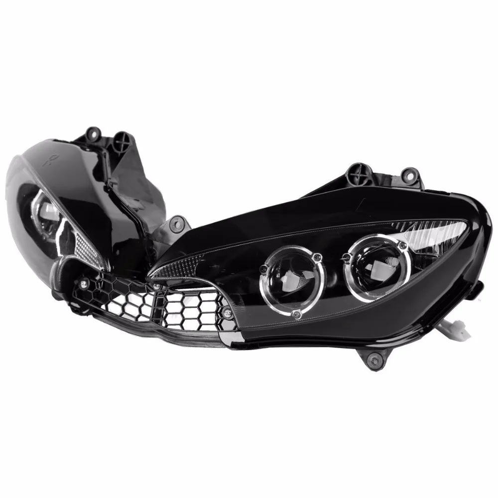 Motorcycle Headlight Assembly Kit Front Headlamp Head Light Lamp For YAMAHA YZFR6 YZF-R6 YZF R6 2003-2005, YZF R6S 2006 - 2009
Motorcycle Headlight Assembly Kit Front Headlamp Head Light Lamp For YAMAHA YZFR6 YZF-R6 YZF R6 2003-2005, YZF R6S 2006 - 2009