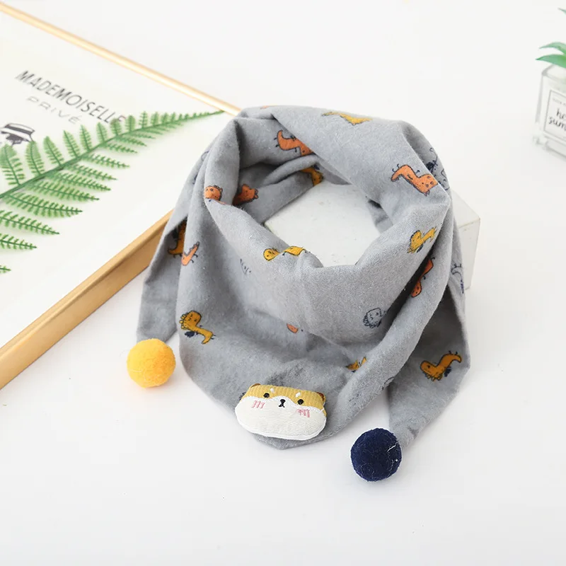 New Girls Triangle Scarves Cotton and Linen Boys Girls Scarf Bibs Children Neck Wear Cartoon Scarf 115cmx35cm
New Girls Triangle Scarves Cotton and Linen Boys Girls Scarf Bibs Children Neck Wear Cartoon Scarf 115cmx35cm