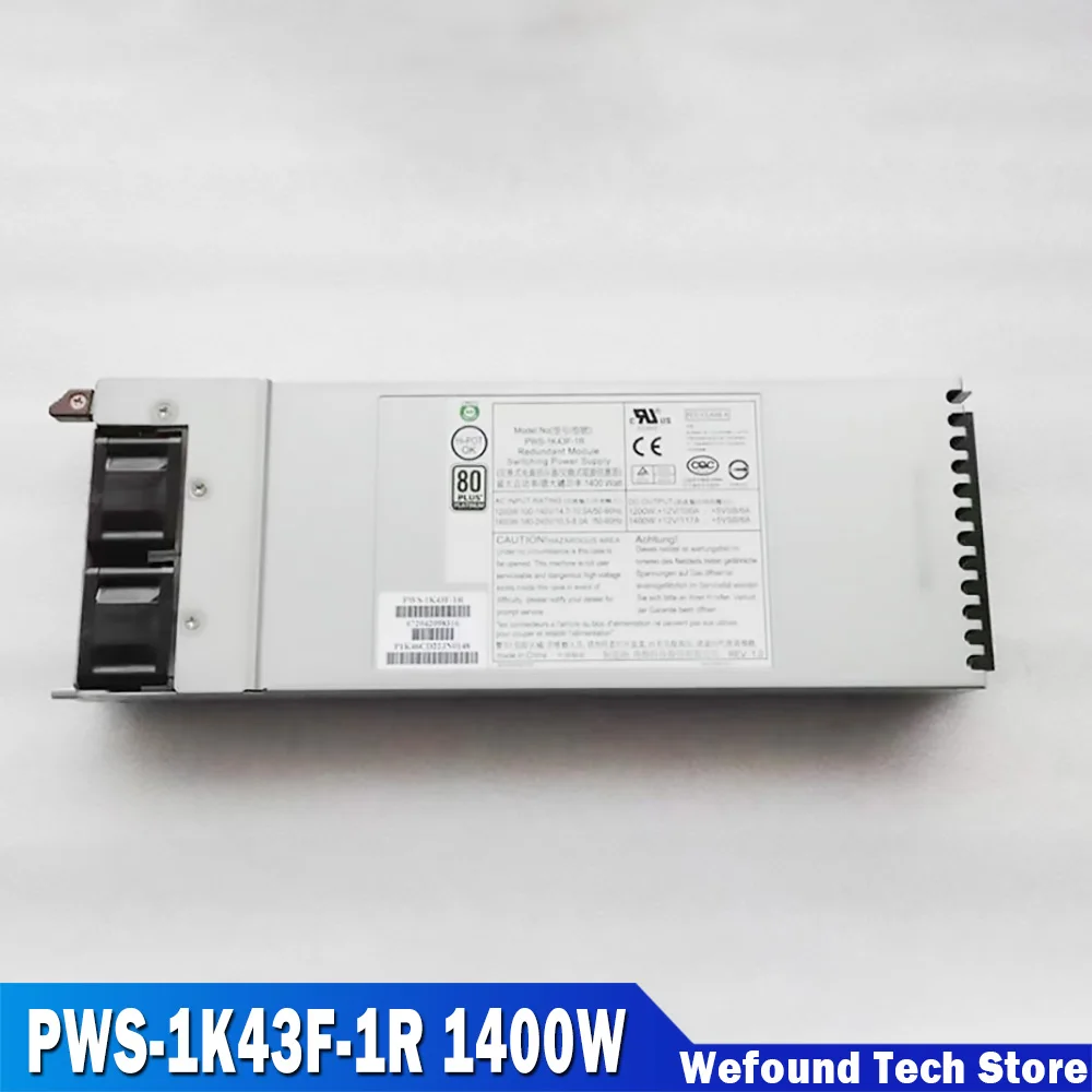 

For Supermicro SC748 Redundant Power Module Server Power Supply PWS-1K43F-1R 1400W