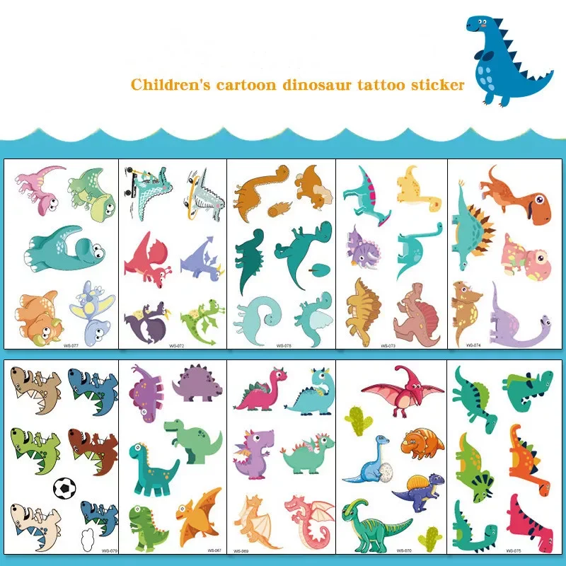 13pcs Temporary Tatoo Stickers Dinosaur Tyrannosaurus Waterproof Fake Cute Tattoos Set Hand Foot Tatouage for Kids Children Boy
13pcs Temporary Tatoo Stickers Dinosaur Tyrannosaurus Waterproof Fake Cute Tattoos Set Hand Foot Tatouage for Kids Children Boy