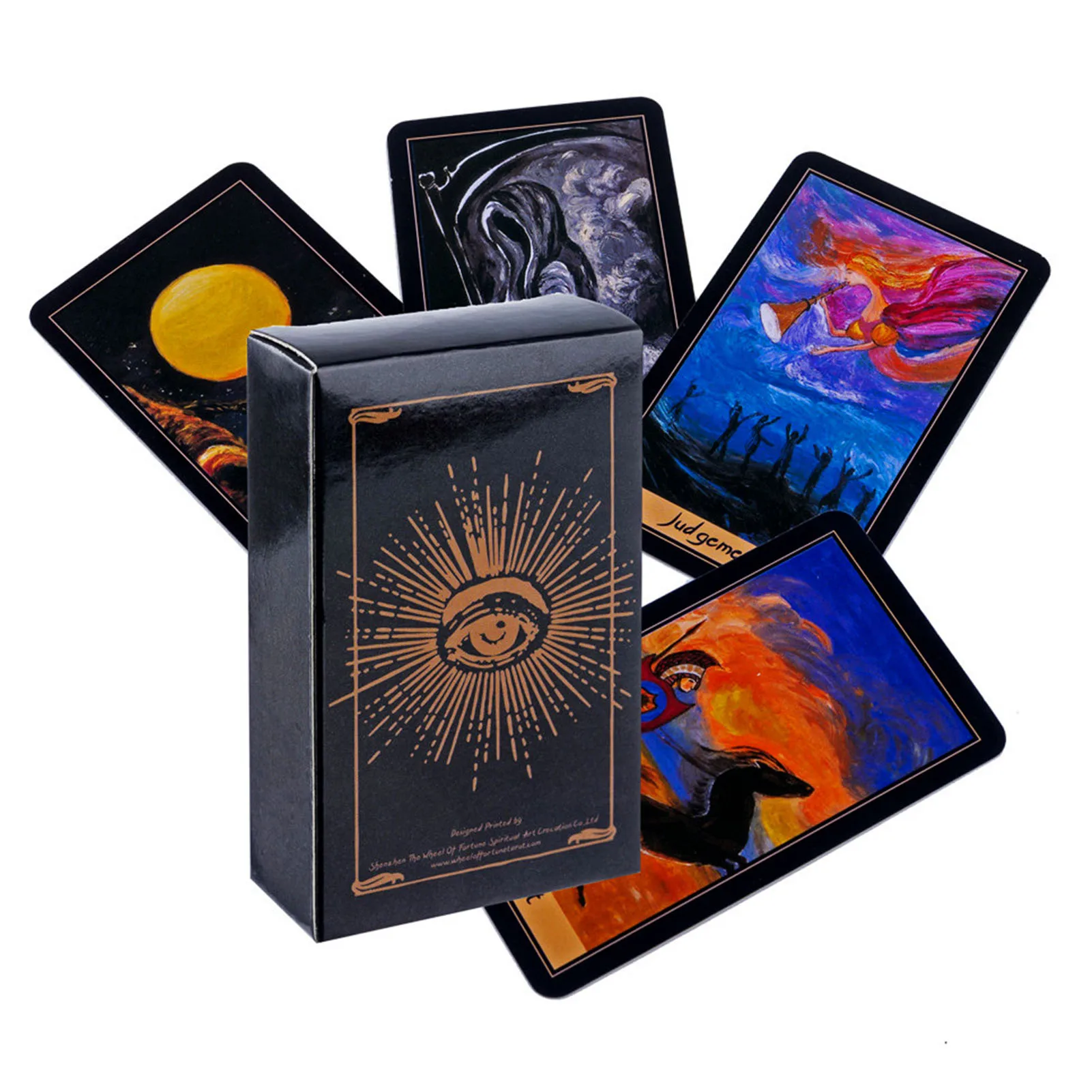 Full English The Wheel Of Fortune Tarot Cards Oracle Card Entertainment Party Board Game Tarot Deck Card
Full English The Wheel Of Fortune Tarot Cards Oracle Card Entertainment Party Board Game Tarot Deck Card