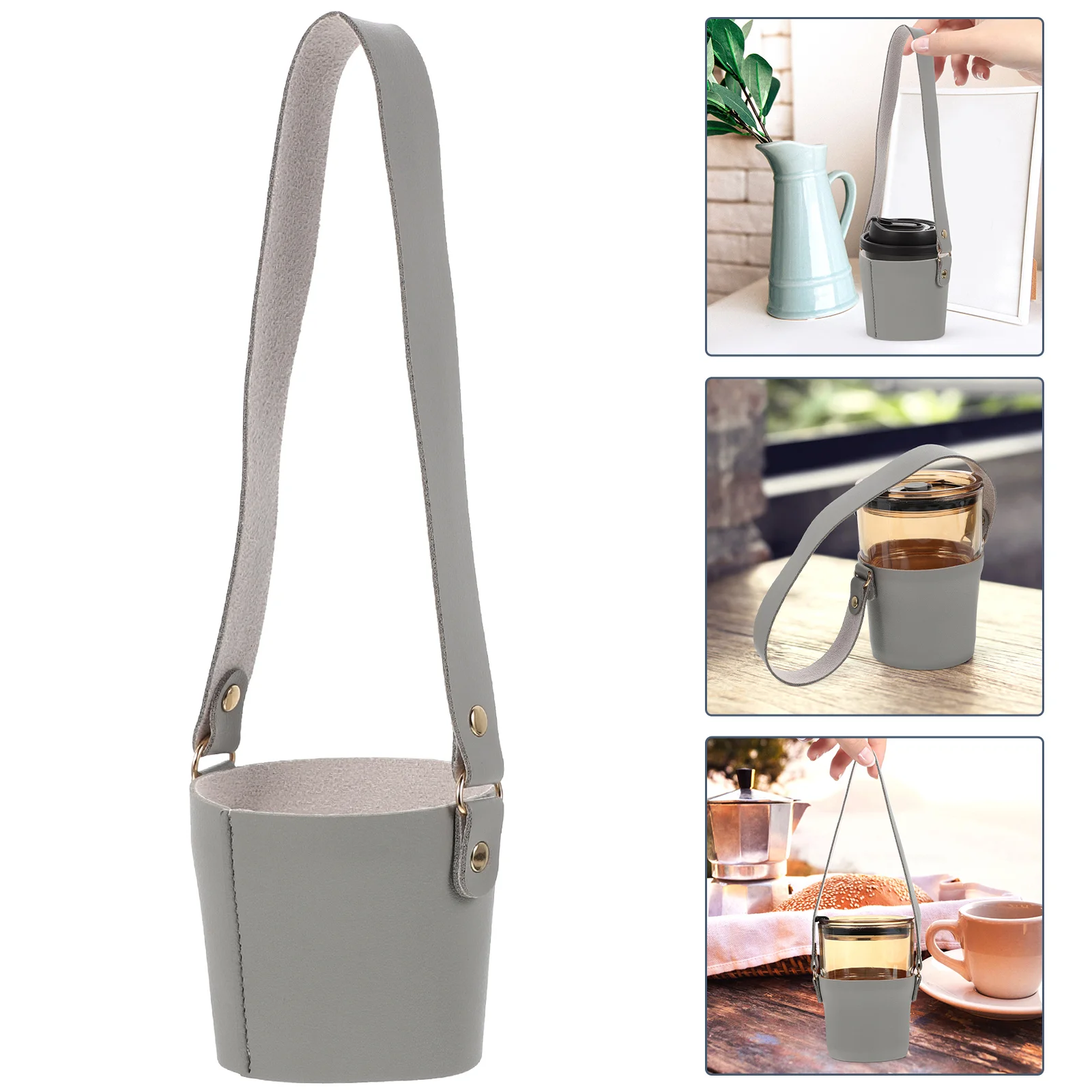 Nonslip Coffee Sleeve Portable Cup Carrier Handheld Cup Sleeve Cup Carrier with Handle
Nonslip Coffee Sleeve Portable Cup Carrier Handheld Cup Sleeve Cup Carrier with Handle
