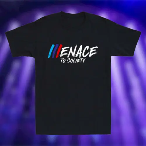 

NEW 2022 MENACE T-SHIRT fits bmw fan driver Logo Short Sleeve Tee