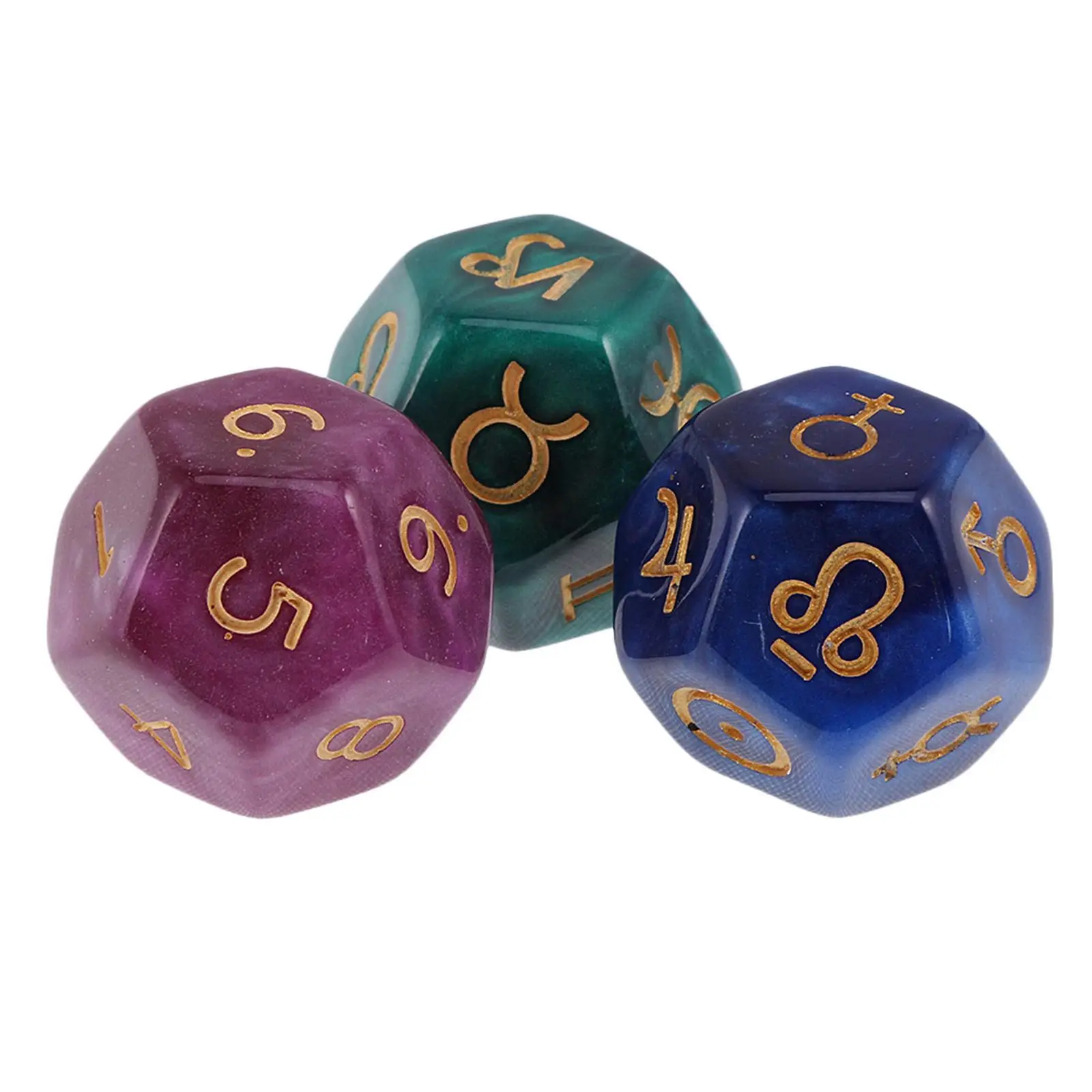12 Sided Multicolor Digital Dice Astrology Acrylic Polyhedral for Love Horoscope Tarot Constellation Divination Party Props Dice
12 Sided Multicolor Digital Dice Astrology Acrylic Polyhedral for Love Horoscope Tarot Constellation Divination Party Props Dice