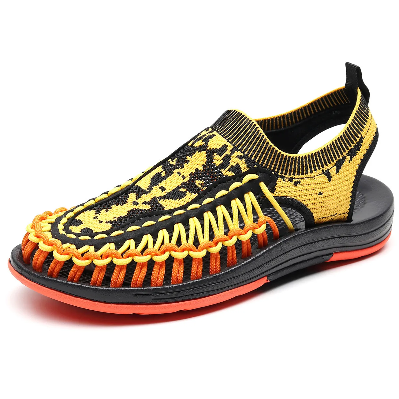 Summer New Men's and Women's Sandals Korean Large Size Beach Shoes Baotou Casual Woven Sandals Platform Sandals
Summer New Men's and Women's Sandals Korean Large Size Beach Shoes Baotou Casual Woven Sandals Platform Sandals