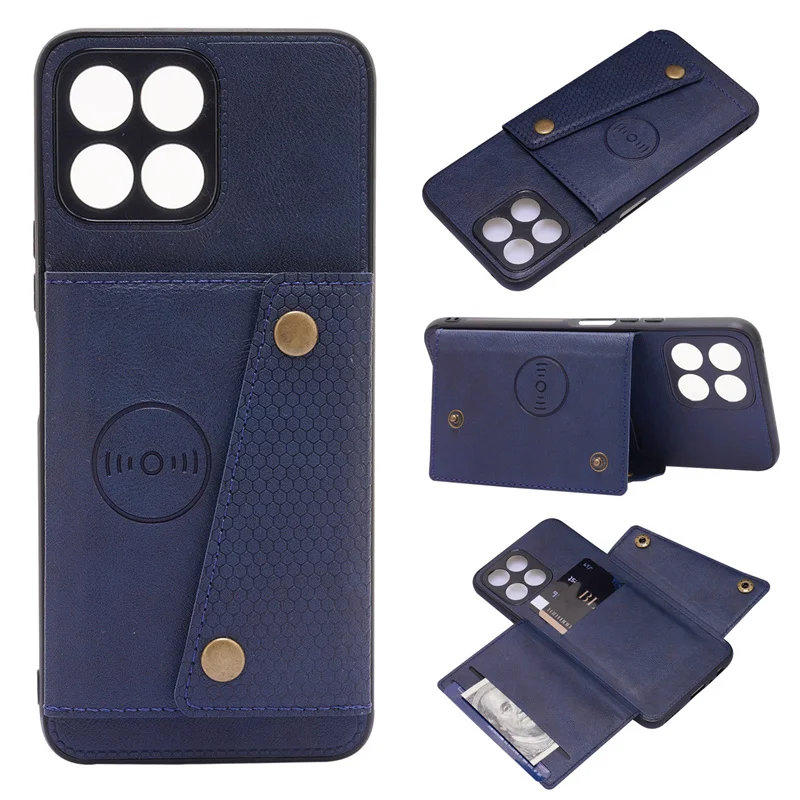 PU Leather Wallet Shockproof Flip Case For Huawei Honor X30i Car Magnetic Holder Multi Card Slot Phone Cases For Honor X8 Cover
PU Leather Wallet Shockproof Flip Case For Huawei Honor X30i Car Magnetic Holder Multi Card Slot Phone Cases For Honor X8 Cover