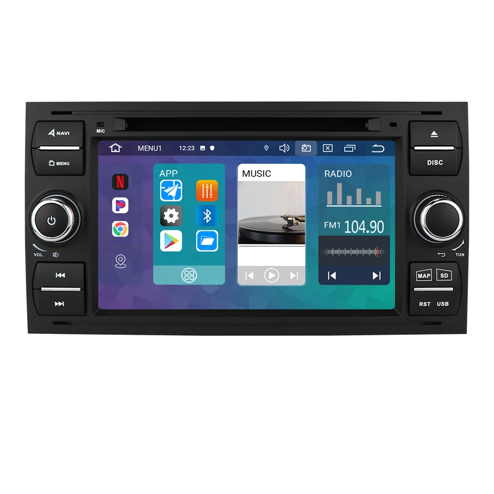 7-дюймовый 2 DIN Android мультимедийный автомобильный стерео GPS радио DAB + GPS для Ford Focus Transit Galaxy 2006-2008
7-дюймовый 2 DIN Android мультимедийный автомобильный стерео GPS радио DAB + GPS для Ford Focus Transit Galaxy 2006-2008