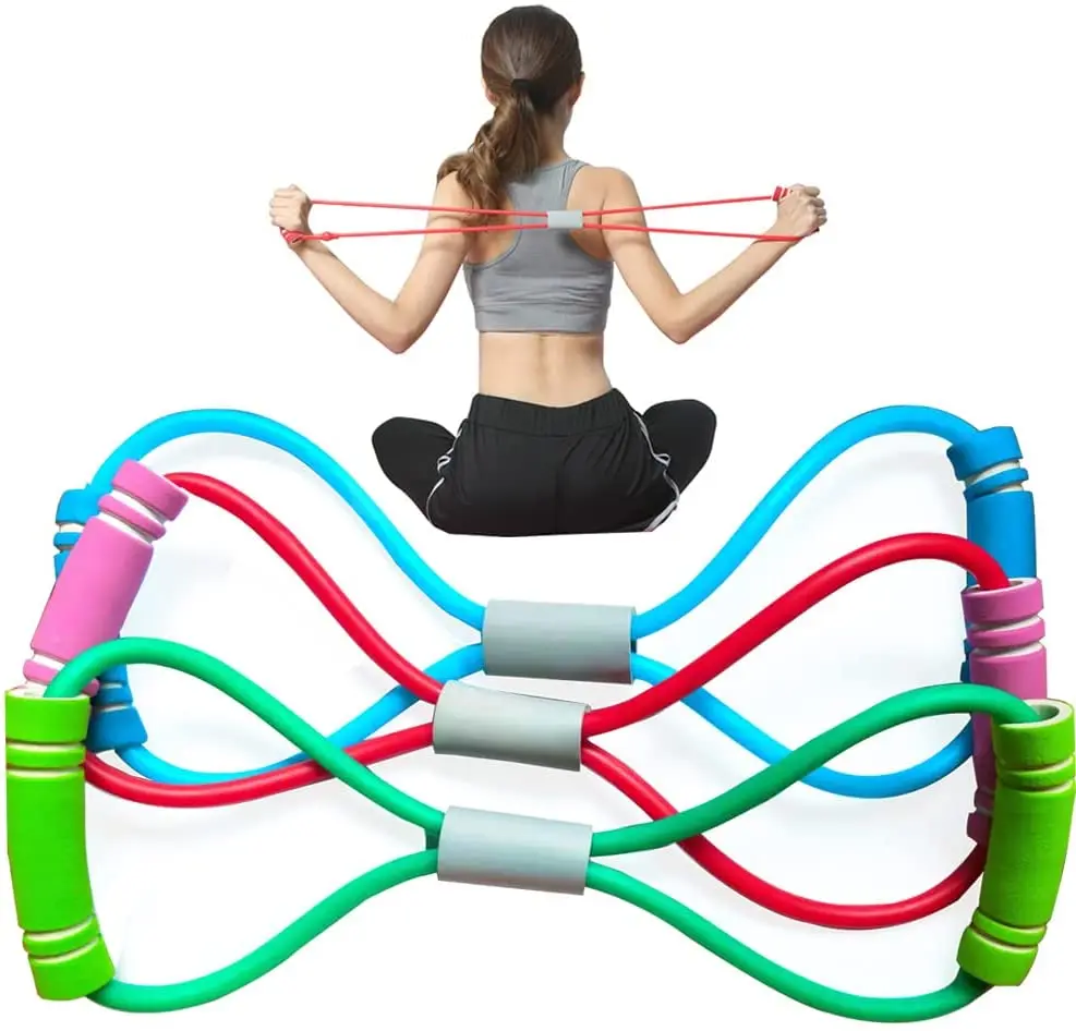 Figure 8 Resistance Band & Arm Resistance Bands Workout Chest Arm and Shoulder Stretch Bands Exercise Equipment
Figure 8 Resistance Band & Arm Resistance Bands Workout Chest Arm and Shoulder Stretch Bands Exercise Equipment