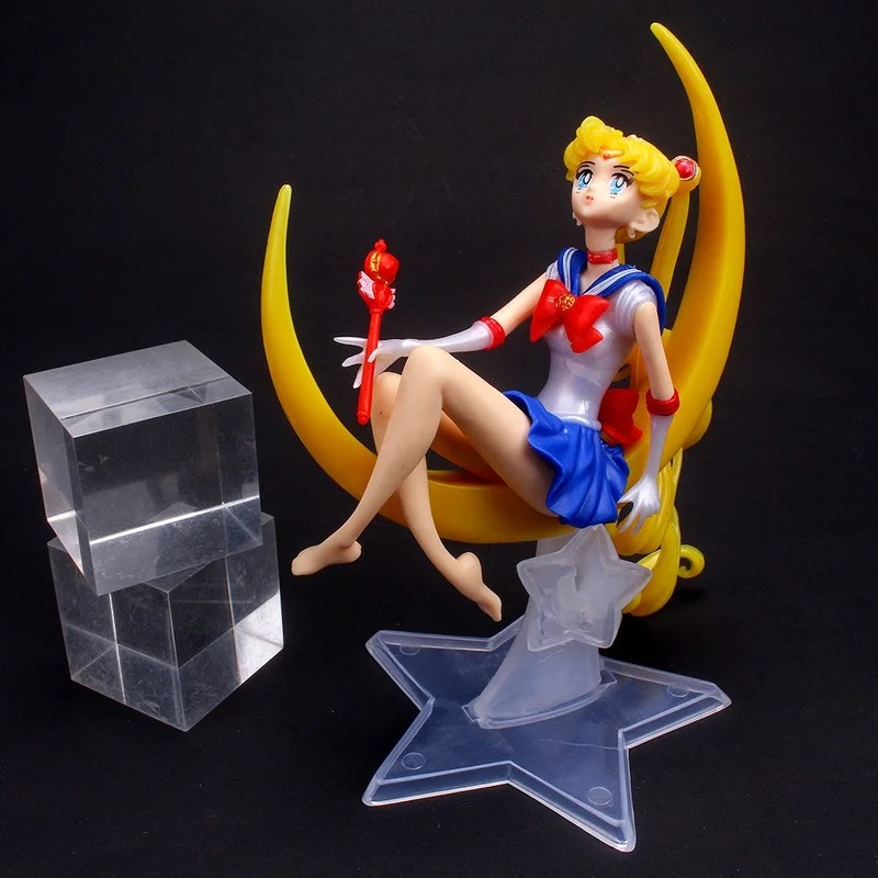 Подвижная кукла BANDAI из ПВХ, персонаж аниме Сейлор Мун, сидящий на Луне, подарок девушке на день рождения, украшение для автомобиля
Подвижная кукла BANDAI из ПВХ, персонаж аниме Сейлор Мун, сидящий на Луне, подарок девушке на день рождения, украшение для автомобиля