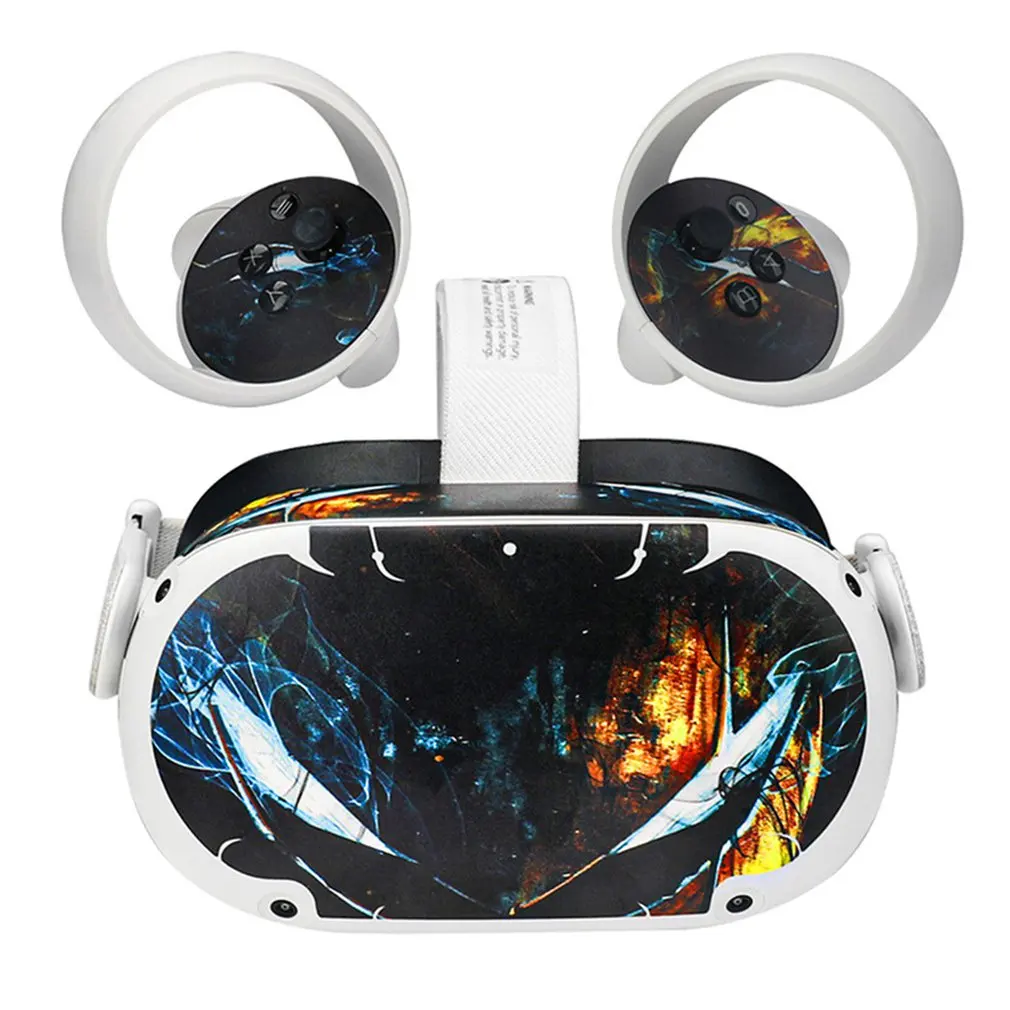 Stickers for Oculus Quest 2 Fashion PVC Skin Cute Cat Eye Decals for Oculus Quest 2 VR Headset Controller Protector Accessories
Stickers for Oculus Quest 2 Fashion PVC Skin Cute Cat Eye Decals for Oculus Quest 2 VR Headset Controller Protector Accessories