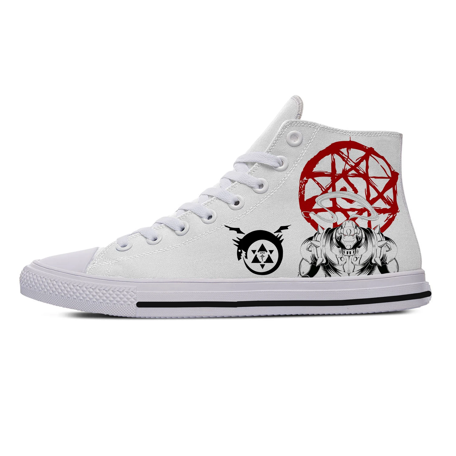 Anime Fullmetal Alchemist Brotherhood High Top Sneakers Mens Womens Casual Shoes Canvas Running Shoes 3D Print Lightweight shoe
Anime Fullmetal Alchemist Brotherhood High Top Sneakers Mens Womens Casual Shoes Canvas Running Shoes 3D Print Lightweight shoe