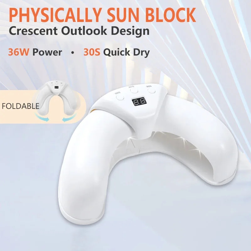 36W Nail Lamp Drying Light For Gel Nail Manicure Polish 18 UV Lamp Beads No Black Hand USB Charge Professional Nails Equipment
36W Nail Lamp Drying Light For Gel Nail Manicure Polish 18 UV Lamp Beads No Black Hand USB Charge Professional Nails Equipment