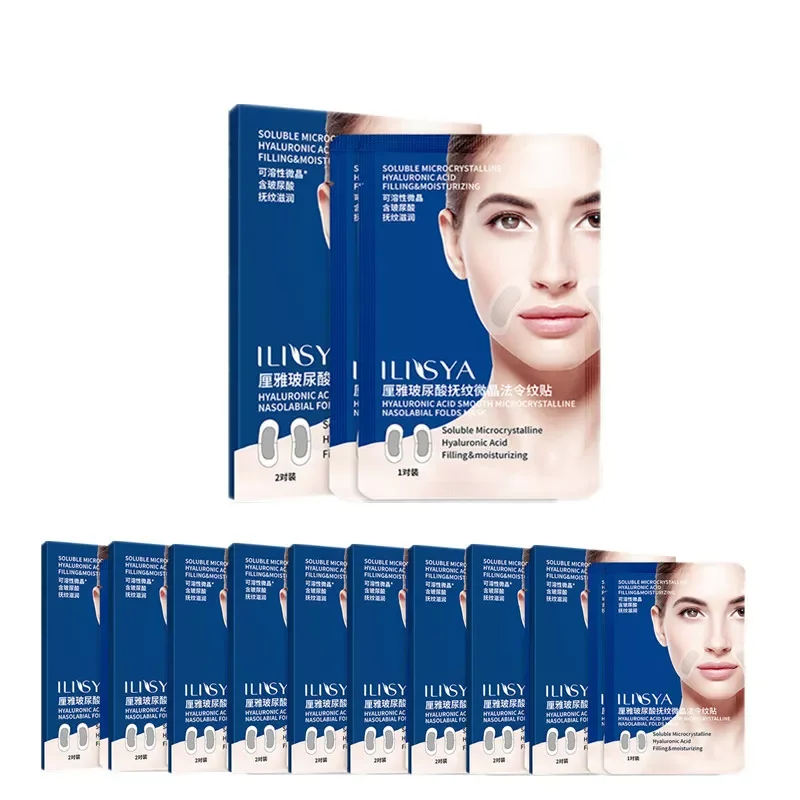 10 Boxes- Micro-needle Nasolabial Folds Patch Hyaluronic Acid Frown Lines Removal Moisturizing Face Care Anti-Aging
10 Boxes- Micro-needle Nasolabial Folds Patch Hyaluronic Acid Frown Lines Removal Moisturizing Face Care Anti-Aging