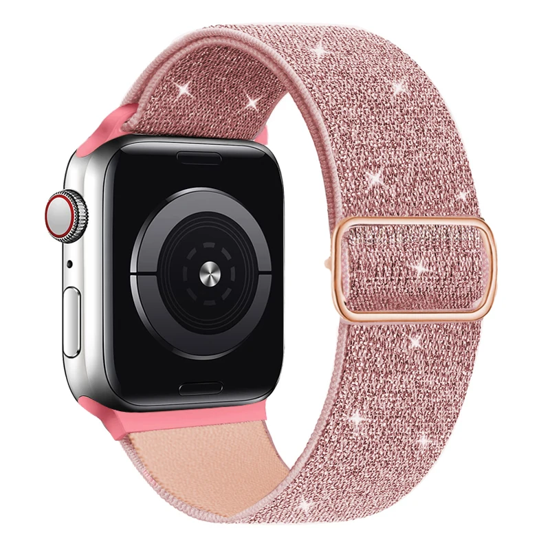 Ремешок нейлоновый для Apple Watch Series 7 band 45 мм 44 мм 41 мм 38 42, эластичный тканевый браслет для Apple Watch se 3 4 5 6 40 мм
Ремешок нейлоновый для Apple Watch Series 7 band 45 мм 44 мм 41 мм 38 42, эластичный тканевый браслет для Apple Watch se 3 4 5 6 40 мм