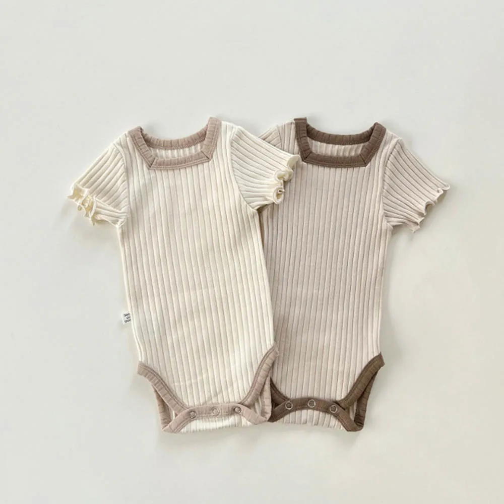 Baby Kids Romper 2022 Summer Newborn Solid Short-sleeved Romper Baby Boys Girls Square Collar High Elasticity Romper for 6M-2Y
Baby Kids Romper 2022 Summer Newborn Solid Short-sleeved Romper Baby Boys Girls Square Collar High Elasticity Romper for 6M-2Y