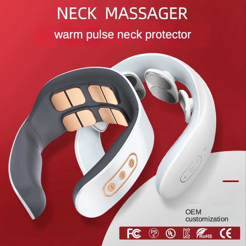 Intelligent cervical and warm neck massage instrument, shoulder and neck massager, micro current pulse heating neck protector
Intelligent cervical and warm neck massage instrument, shoulder and neck massager, micro current pulse heating neck protector