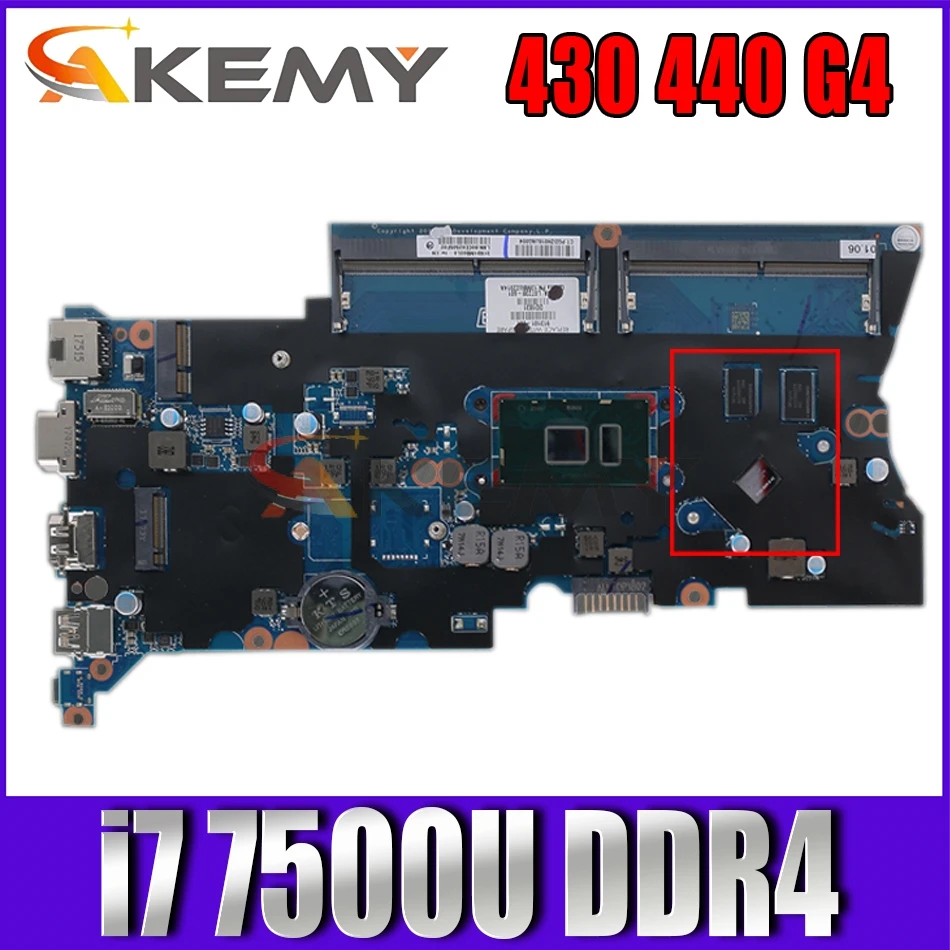 DA0X81MB6E0 905797-601 905797-001 For HP ProBook 430 440 G4 Notebook Motherboard CPU i7 7500U DDR4 100% Test Work
DA0X81MB6E0 905797-601 905797-001 For HP ProBook 430 440 G4 Notebook Motherboard CPU i7 7500U DDR4 100% Test Work