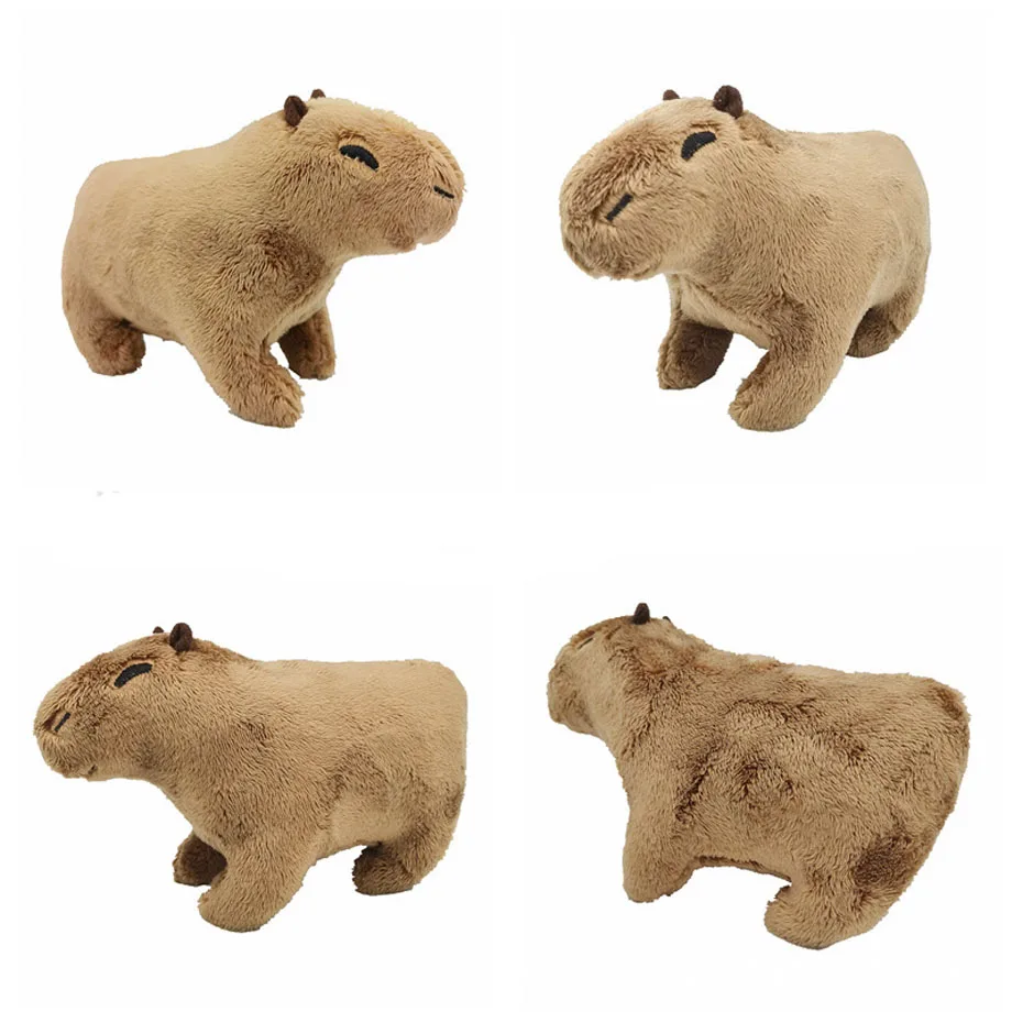 Simulation Capybara Animal Plush Toys Kawaii Capybara Peluche Soft Stuffed Animal Doll Birthday Gift for Kids Boys Girls18cm
Simulation Capybara Animal Plush Toys Kawaii Capybara Peluche Soft Stuffed Animal Doll Birthday Gift for Kids Boys Girls18cm