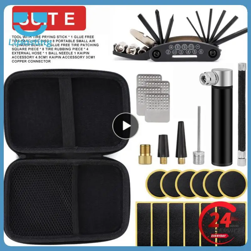 Multi-functional Versatile Tool Set Tire Repair Tools New Waterproof Mtb Bicycle Bike Tire Repair Cycling Equipment Accessories
Multi-functional Versatile Tool Set Tire Repair Tools New Waterproof Mtb Bicycle Bike Tire Repair Cycling Equipment Accessories