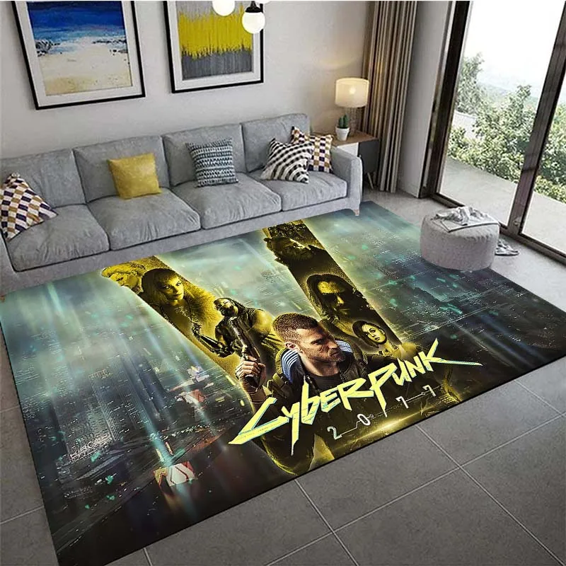 Игровые коврики Cyberpunk для мальчиков, для спальни, гостиной, геймпад, коврики для игроков, напольный коврик, комнатный коврик для детей, нескользящий напольный коврик
Игровые коврики Cyberpunk для мальчиков, для спальни, гостиной, геймпад, коврики для игроков, напольный коврик, комнатный коврик для детей, нескользящий напольный коврик