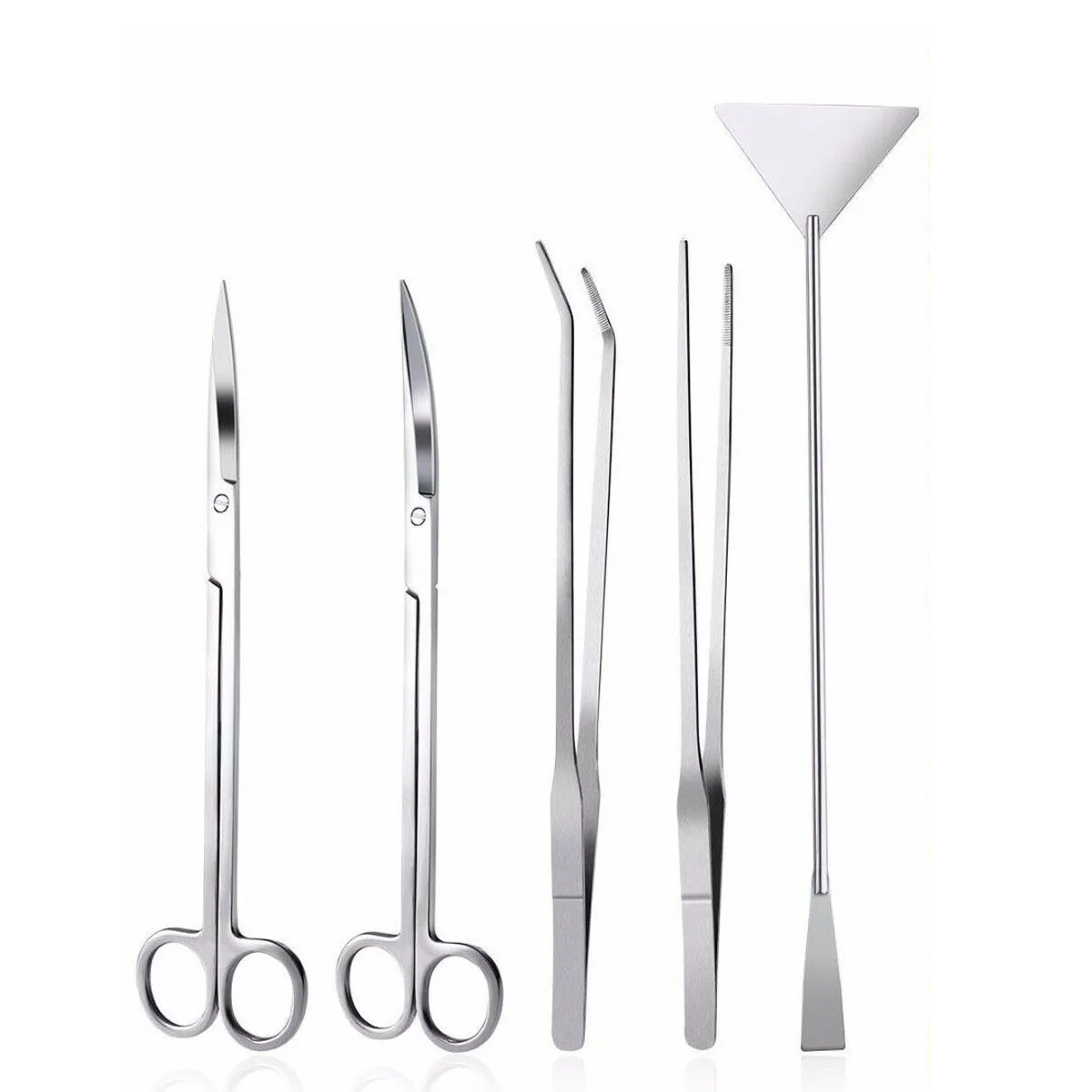 3/5pcs Aquarium Tank Tools Kit Long Tweezers Scissors Aquascaping Fish Tank Aquatic Plants Stainless Steel Maintenance Tool
3/5pcs Aquarium Tank Tools Kit Long Tweezers Scissors Aquascaping Fish Tank Aquatic Plants Stainless Steel Maintenance Tool