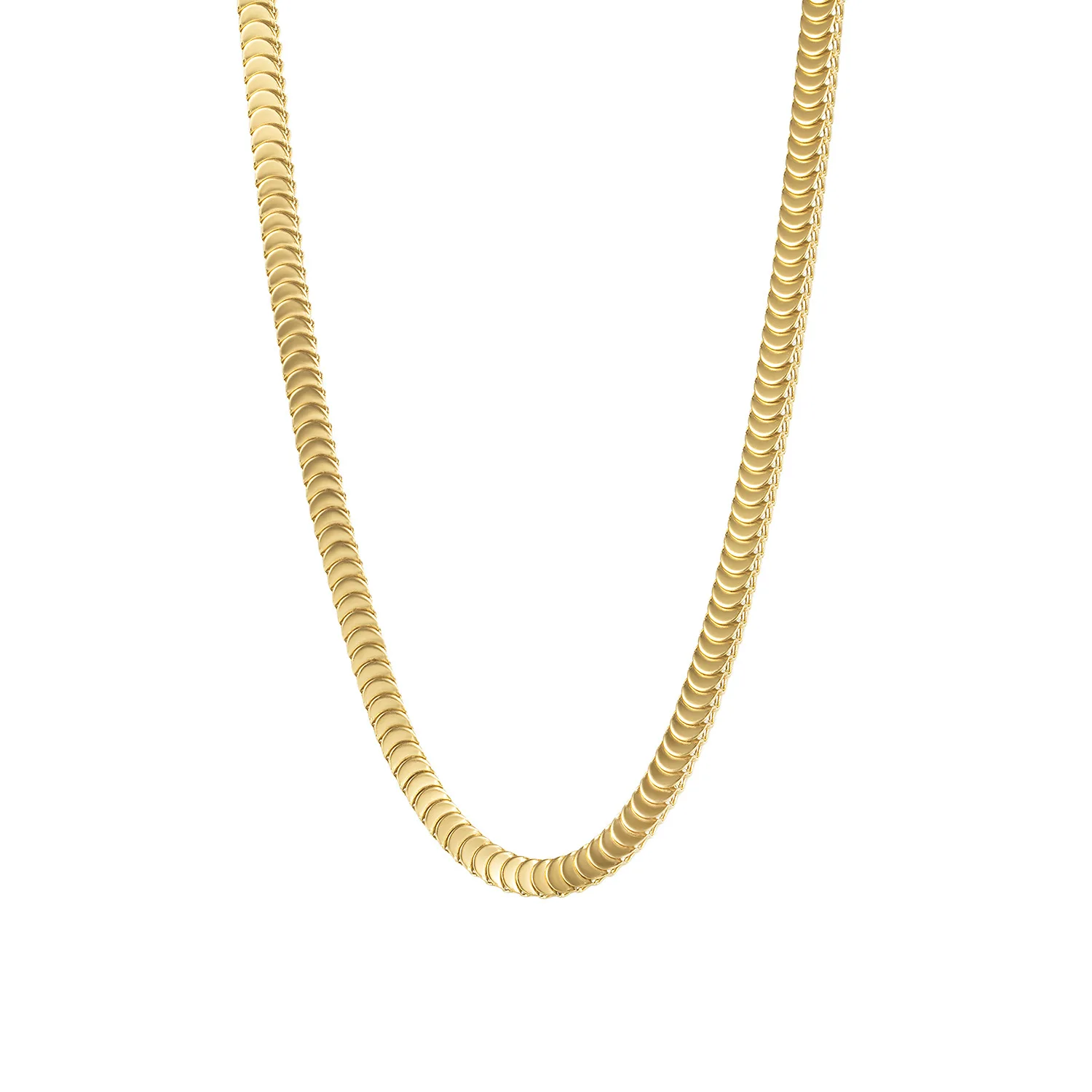 Retro Temperament Universal Cold Wind Titanium Steel Flat Snakebone Stainless Steel Plain Chain Necklace for Women
Retro Temperament Universal Cold Wind Titanium Steel Flat Snakebone Stainless Steel Plain Chain Necklace for Women