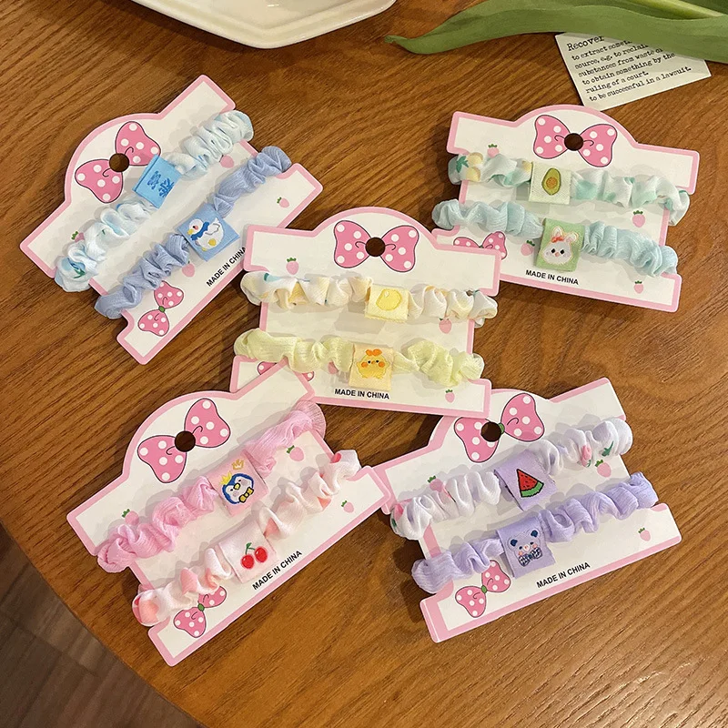 2 Piece/lot Elastic Hair Bands For Girls Cute Cartoon Hair Ties Hair Accessori Children Rubber Bands Ponytails Kids Hair Wear
2 Piece/lot Elastic Hair Bands For Girls Cute Cartoon Hair Ties Hair Accessori Children Rubber Bands Ponytails Kids Hair Wear