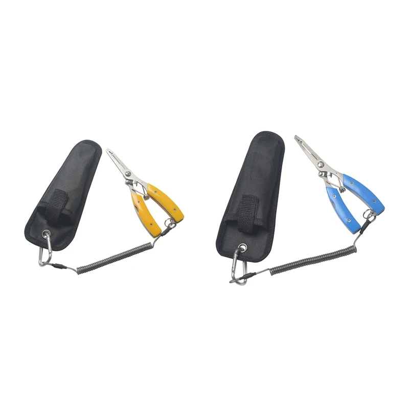 Foldable Stainless Steel Multi-Function Pliers Cut Fishing Line Pick Hook Control Fish Small Knife Durable Sheath
Foldable Stainless Steel Multi-Function Pliers Cut Fishing Line Pick Hook Control Fish Small Knife Durable Sheath
