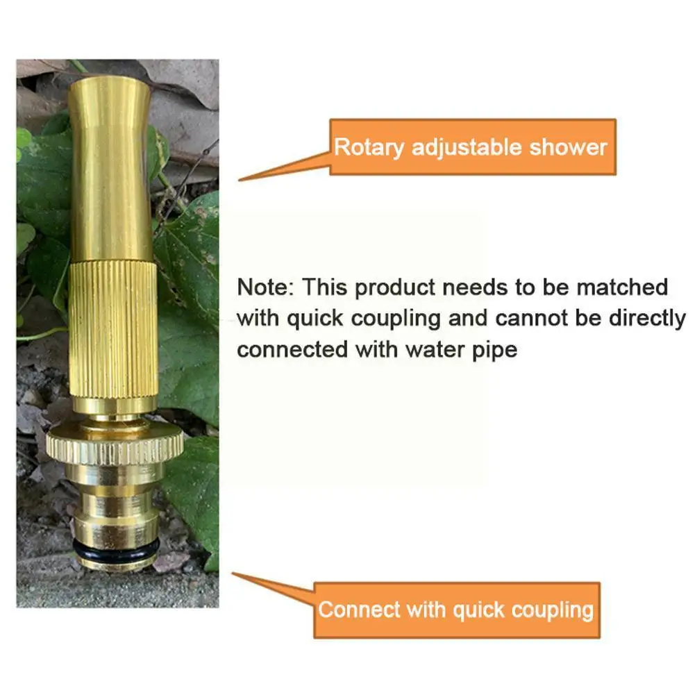 1PC Aluminum Alloy Spray Nozzle Spray Sprinkler High Direct Adjustable Pressure Hose Garden hot Spray A8G9
1PC Aluminum Alloy Spray Nozzle Spray Sprinkler High Direct Adjustable Pressure Hose Garden hot Spray A8G9