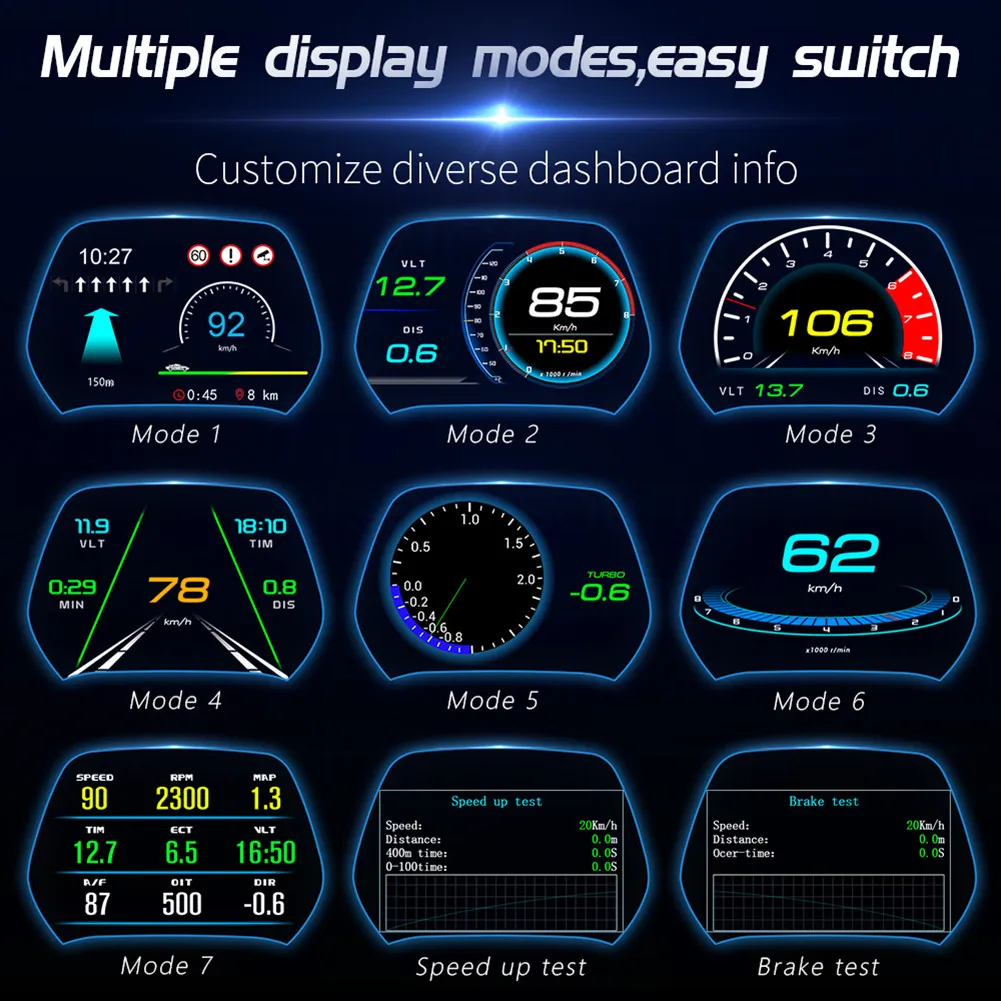 HUD P19 Portable Car Monitor For OBD2 Gasoline Vehicles Produced In Other Countries After 2008 Obd2 .car Universal .HD
HUD P19 Portable Car Monitor For OBD2 Gasoline Vehicles Produced In Other Countries After 2008 Obd2 .car Universal .HD