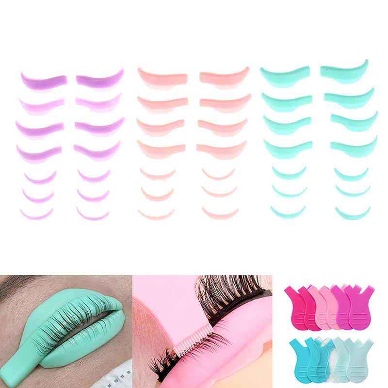 7Pairs Eyelash Perming Pads Silicone Eyelashes Perming Curler Reusable Lash Lift Shield Pads Eyelash Lifting With Y Shape Brush
7Pairs Eyelash Perming Pads Silicone Eyelashes Perming Curler Reusable Lash Lift Shield Pads Eyelash Lifting With Y Shape Brush