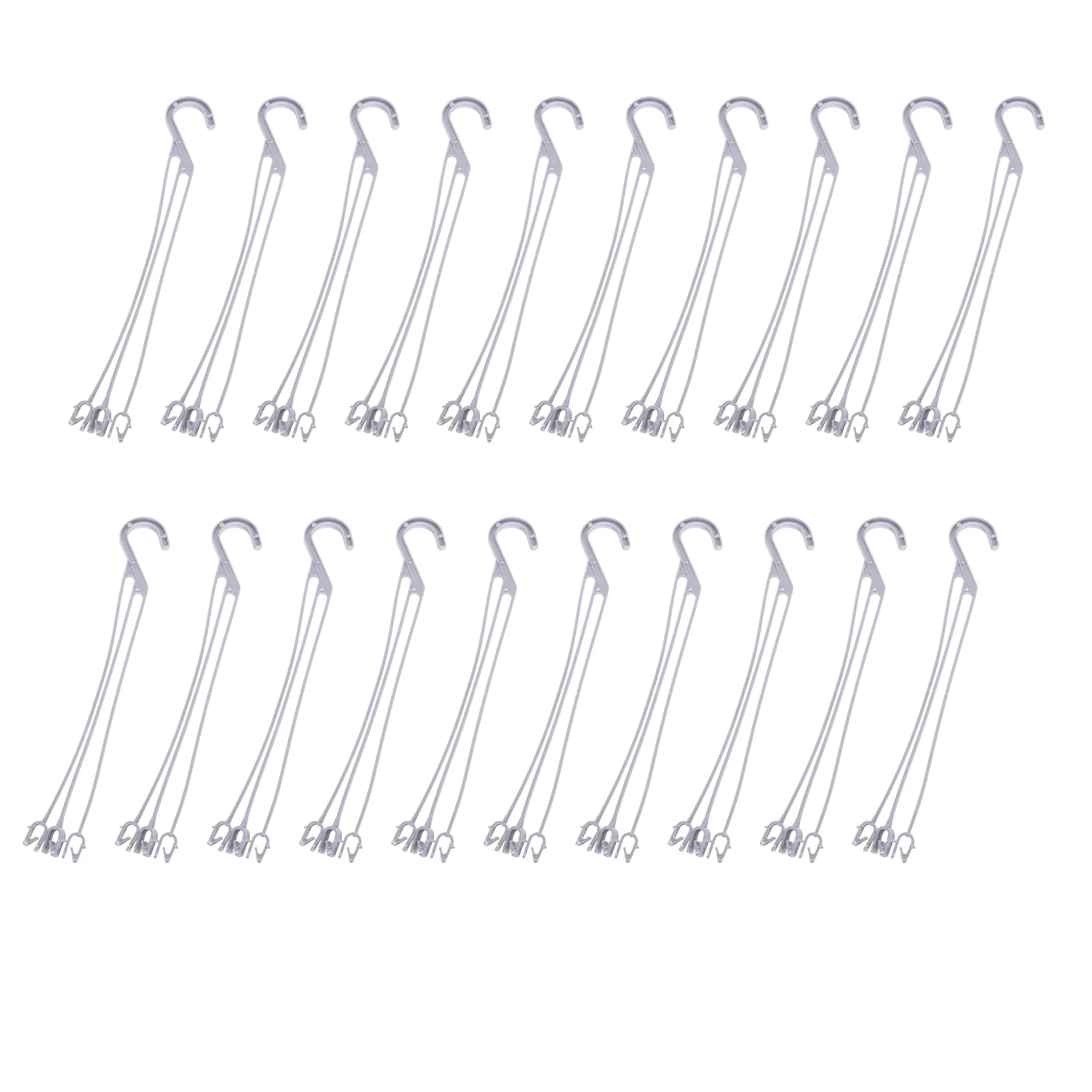 50 Pcs Hook Wall-mounted Planter Hooks Bird Feeder Pot Hanging Holders Plastic Raw Material Flower Stand
50 Pcs Hook Wall-mounted Planter Hooks Bird Feeder Pot Hanging Holders Plastic Raw Material Flower Stand