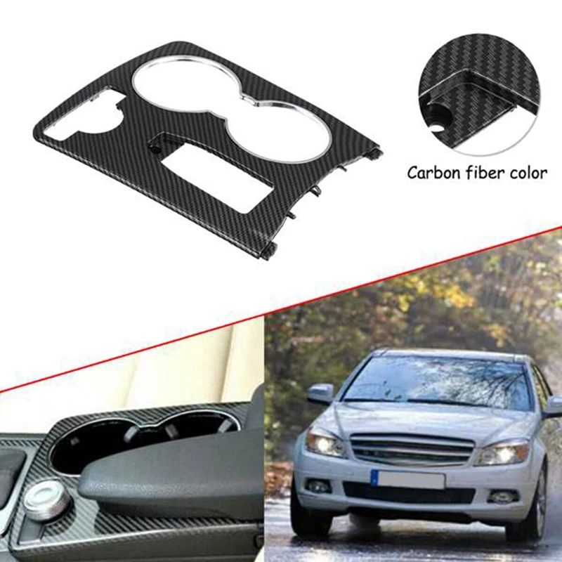Car Carbon Fiber Drink Cup Holder Front Center Console Cup Holder Tray Goods Storage For Benz W204 W212 C-Class E-Class
Car Carbon Fiber Drink Cup Holder Front Center Console Cup Holder Tray Goods Storage For Benz W204 W212 C-Class E-Class